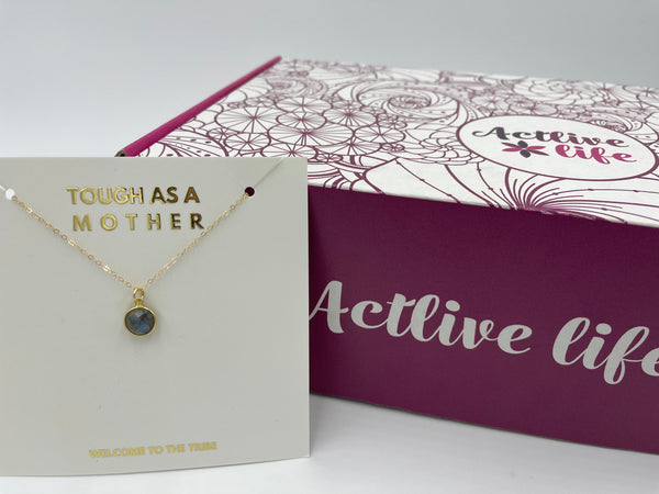 Mama Needs Strength & Courage Gemstone Necklace