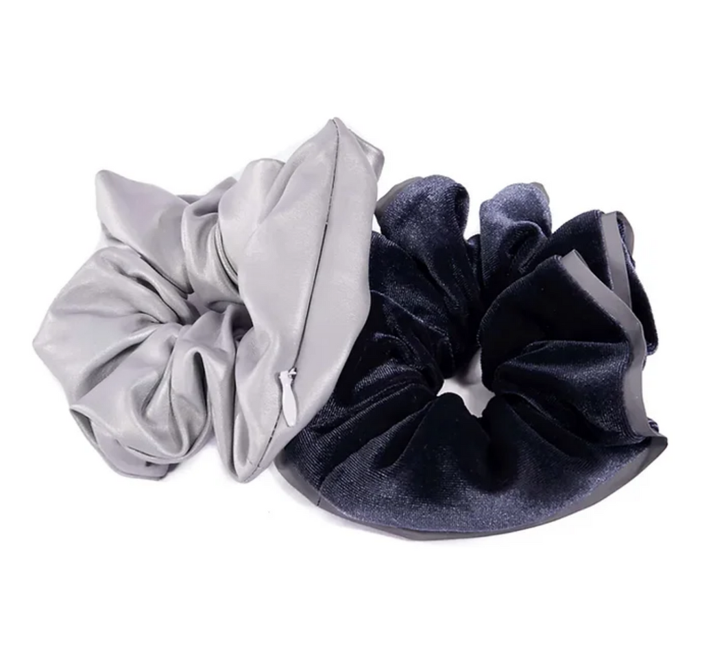 Electric Yoga - Reflective Scrunchies with Pockets